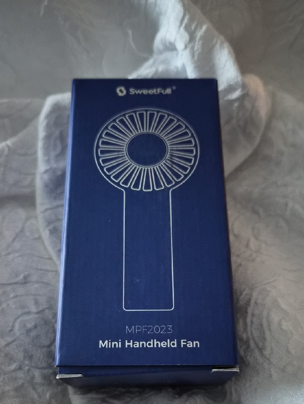 Portable Handheld Fan ▪︎ Navy Blue - Picture 10 of 10
